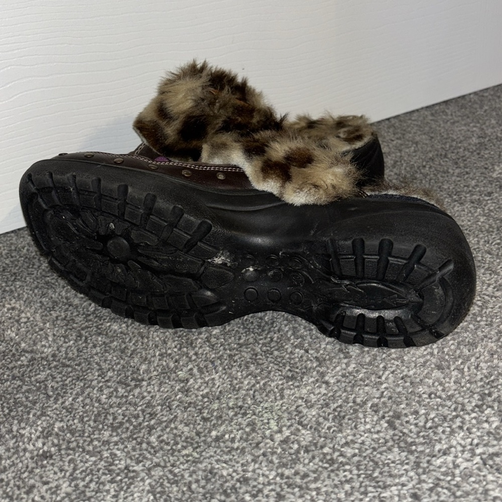 ROMIKA faux fur lined flower clogs women’s eur 40/ US 9.5 - Picture 7 of 8